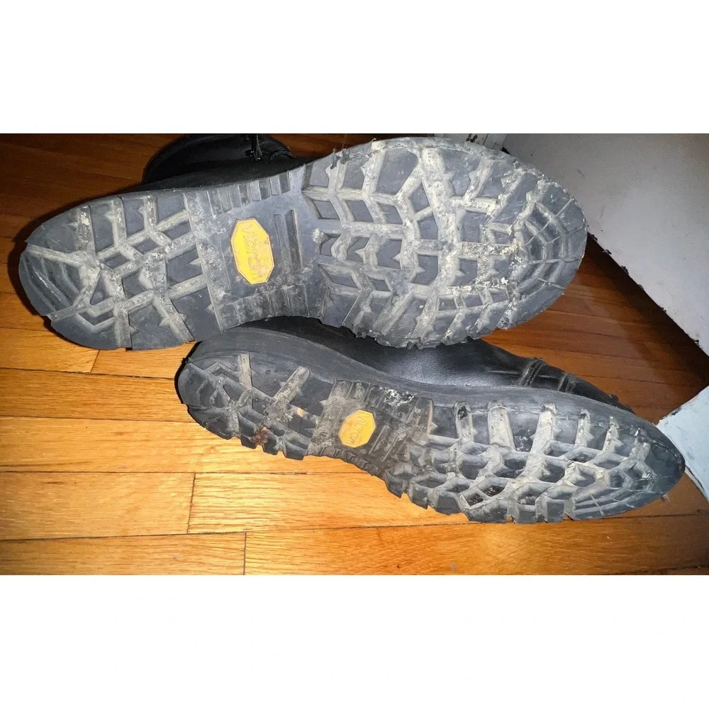 Matterhorn 12255 Mining Boots Mens 10 M Black Good Vibram Metatarsal Guard